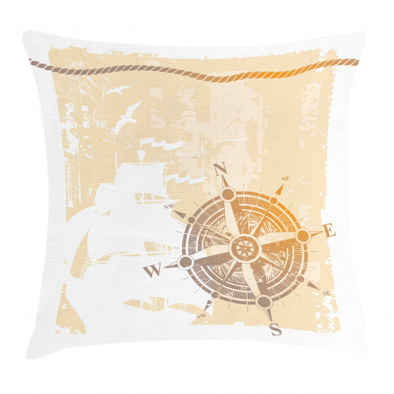 Nautical Ship Rope Cool Pillow Cover