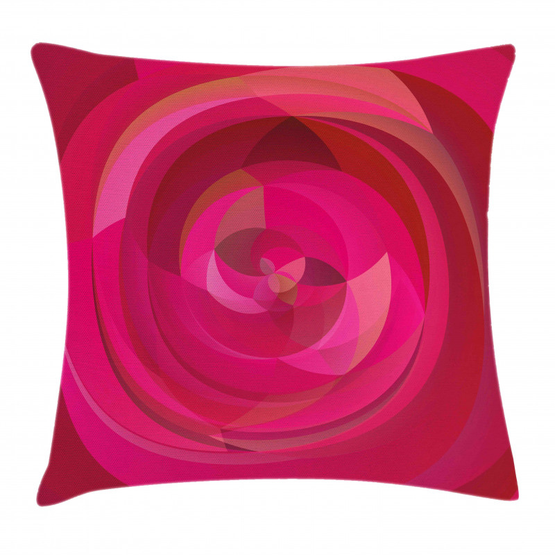 Abstract Swirls Shapes Pillow Cover