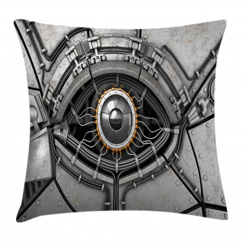 Robot Eye Wires Technology Pillow Cover