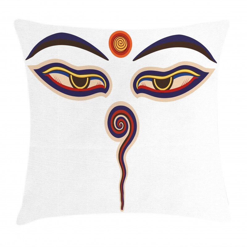 Culture Heritage Mystic Design Pillow Cover