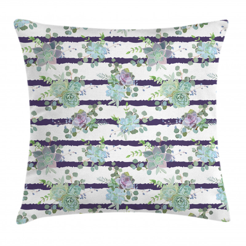Natural Cactus Pattern Pillow Cover