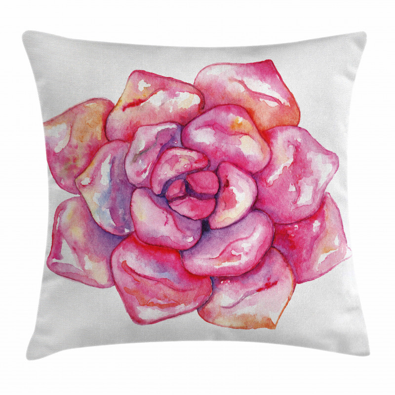 Tropical Mexican Flora Pillow Cover