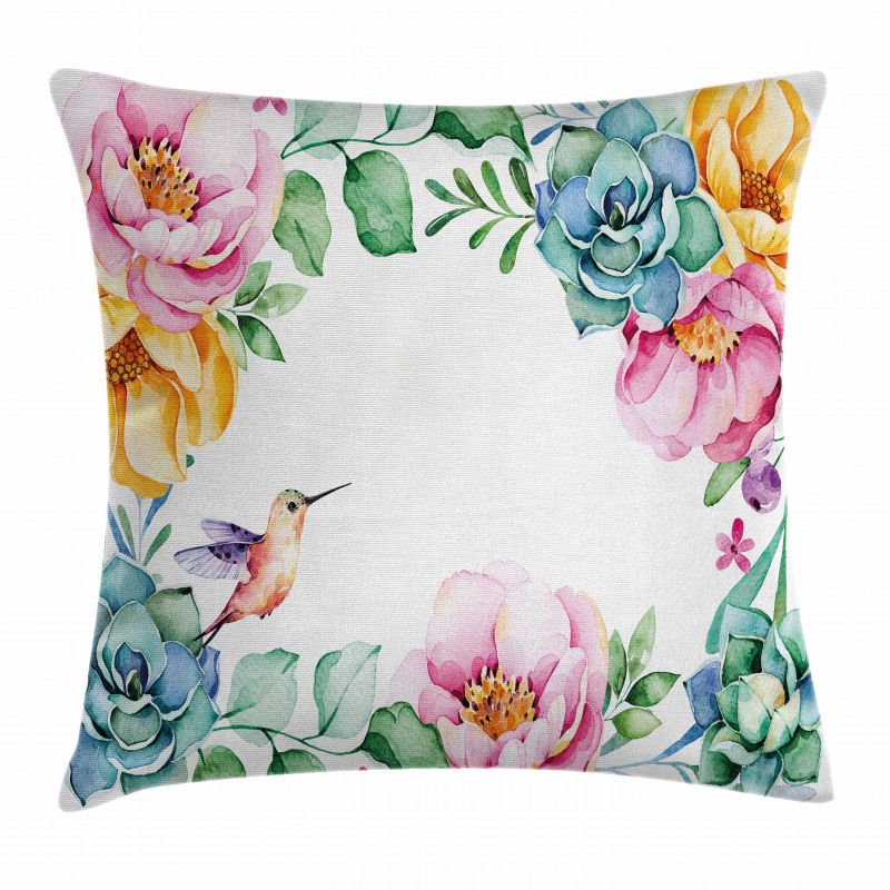 Little Hummingbird Pillow Cover