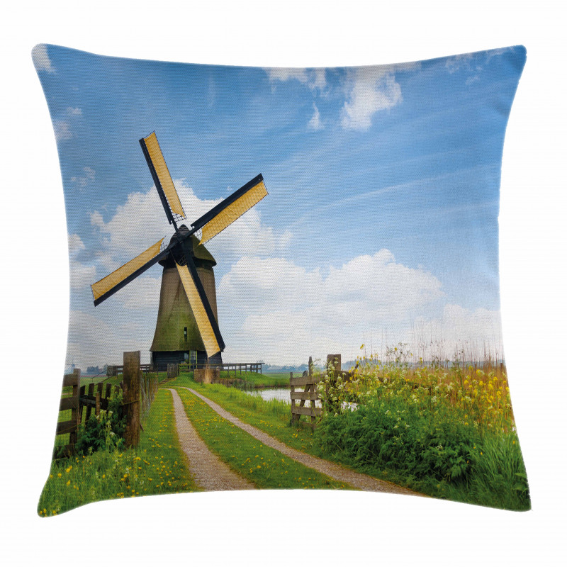 Holland in the Spring Pillow Cover