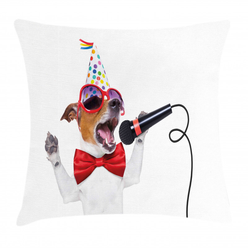 Birthday Doggy Pillow Cover