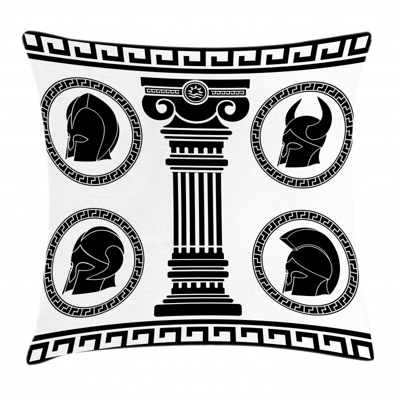 Antique Spartan Pillow Cover