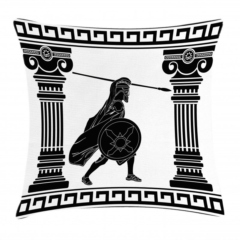 Warrior Ready Attack Pillow Cover