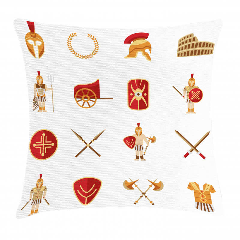 Warriors Set Pillow Cover