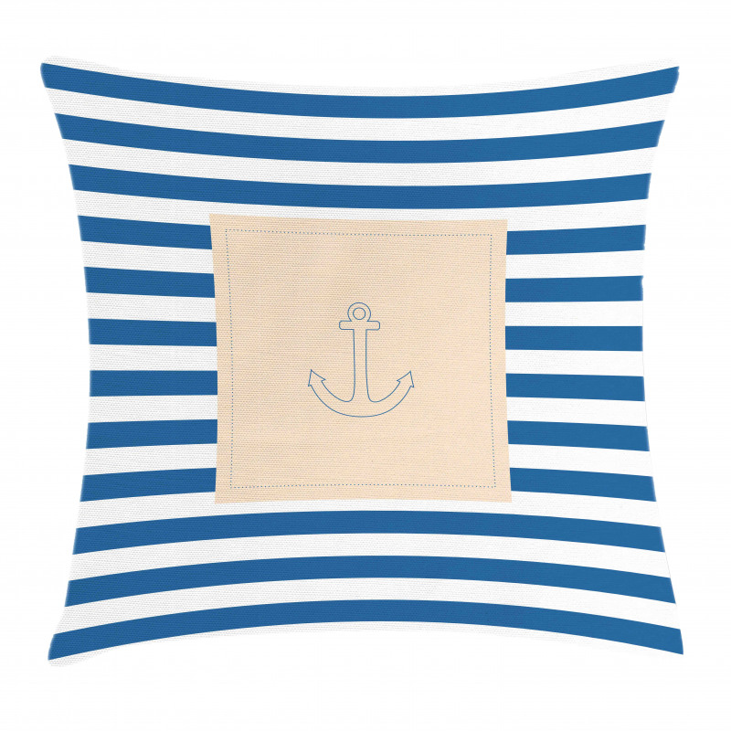 Maritime Anchor Pillow Cover