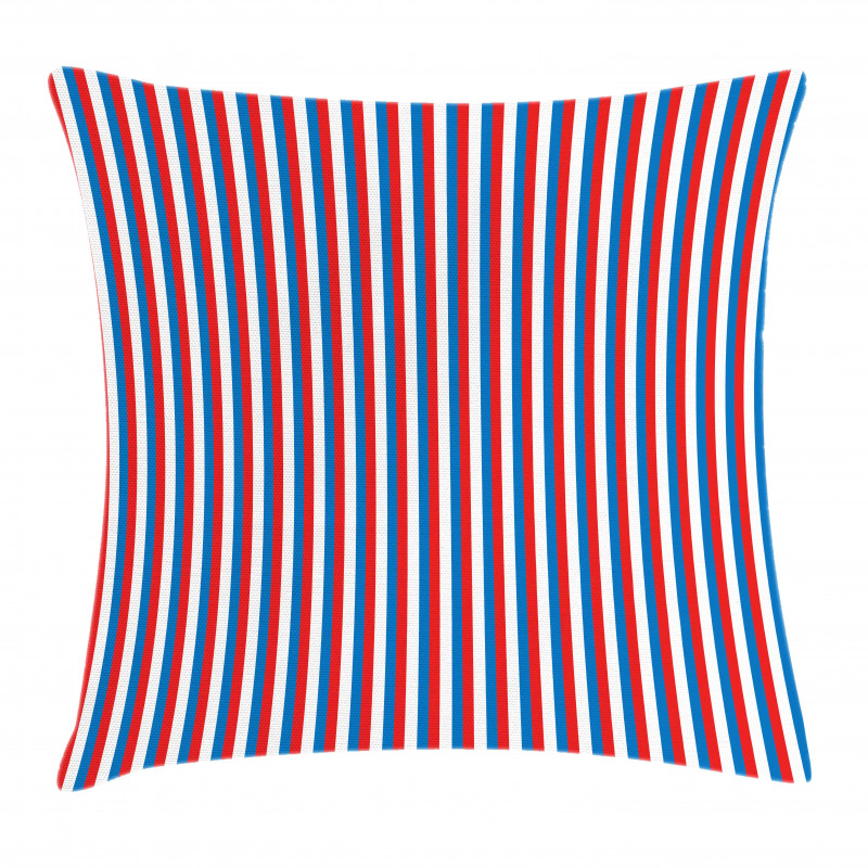 Patriotic Colors Pillow Cover
