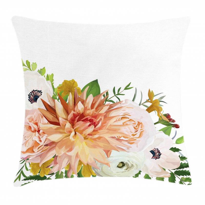 Fresh Leaves Pillow Cover