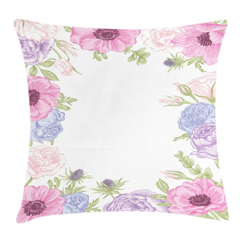 Summer Flora Pillow Cover