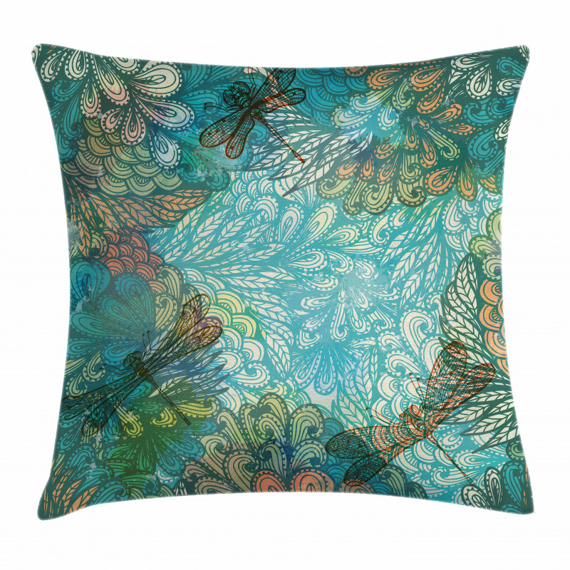 Fantasy Flowers Mix Pillow Cover