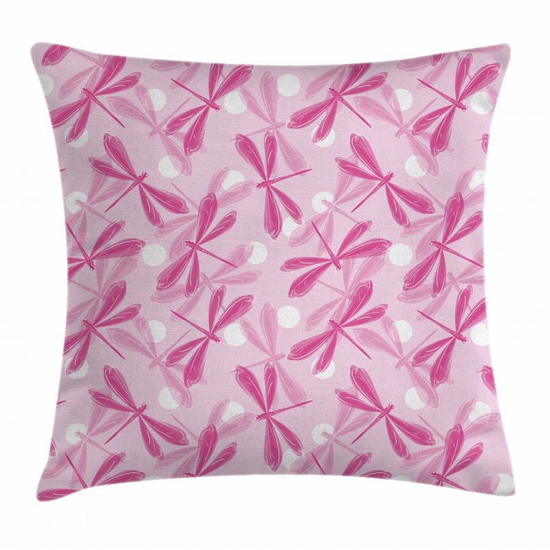 Vibrant Wings Insect Pillow Cover