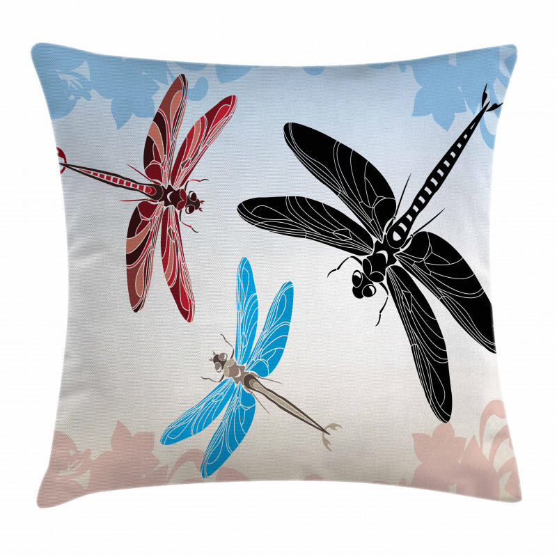 Exotic Animal Wing Pillow Cover