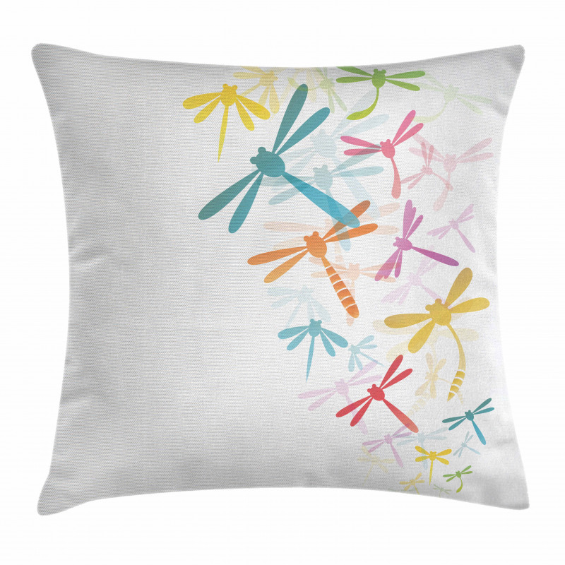 Winged Insects Bugs Pillow Cover