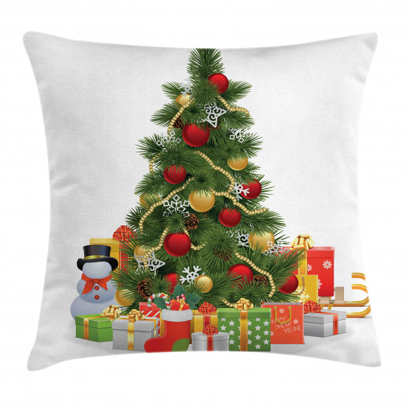 Christmas Tree Style Pillow Cover