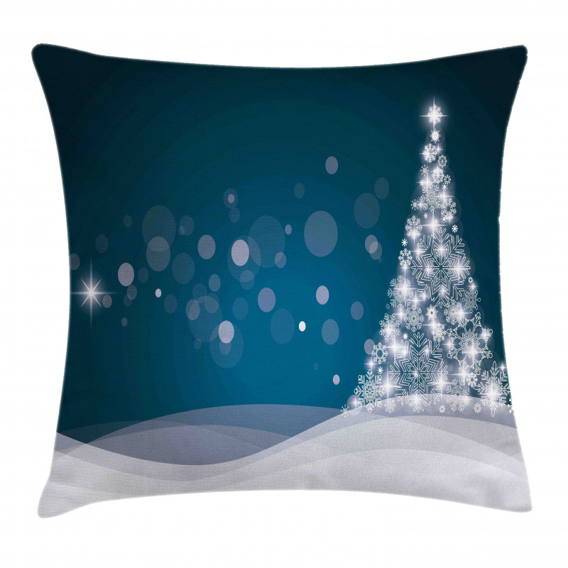 Fantasy Xmas Tree Pillow Cover