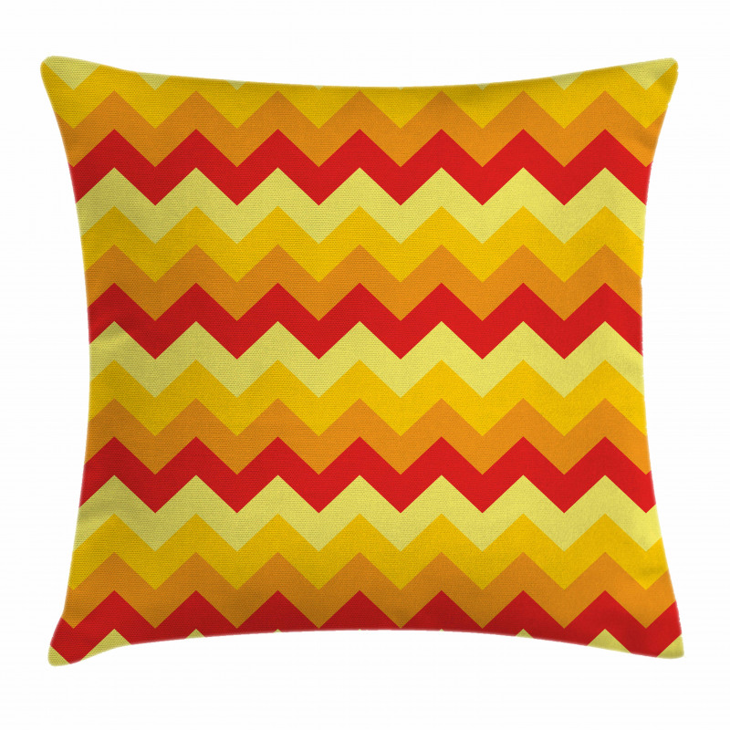 Warm Color Arrow Pillow Cover