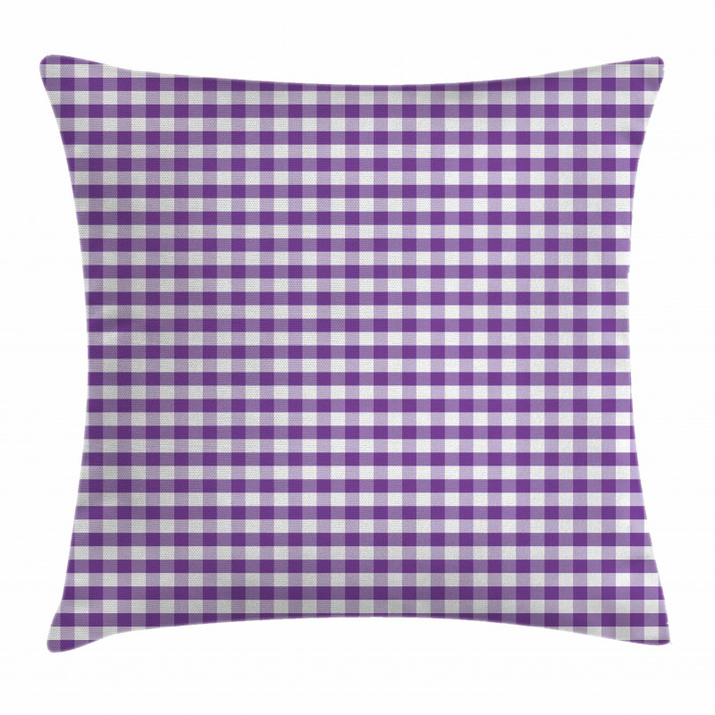 Gingham Vintage Style Pillow Cover