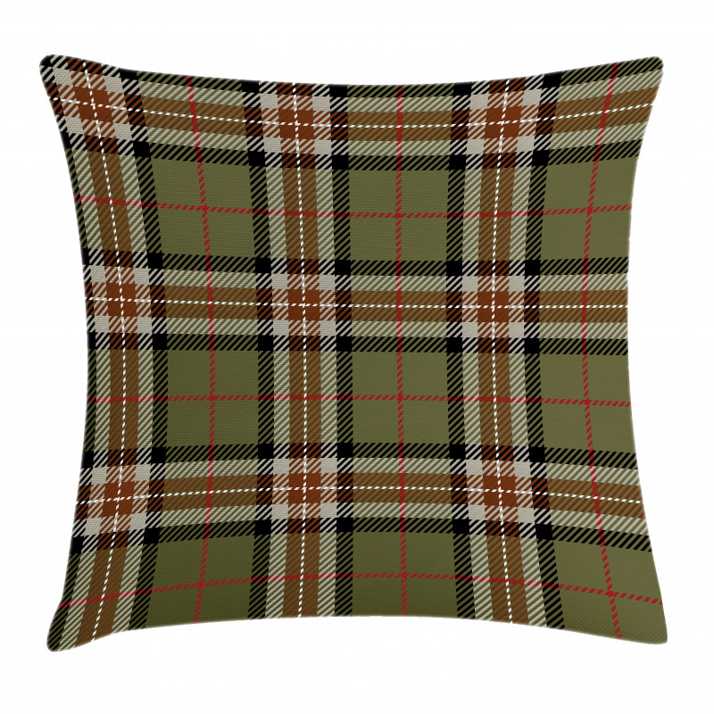 Scottish Geometric Pillow Cover