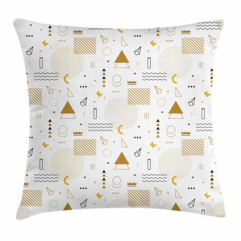 Memphis Geometric Pillow Cover