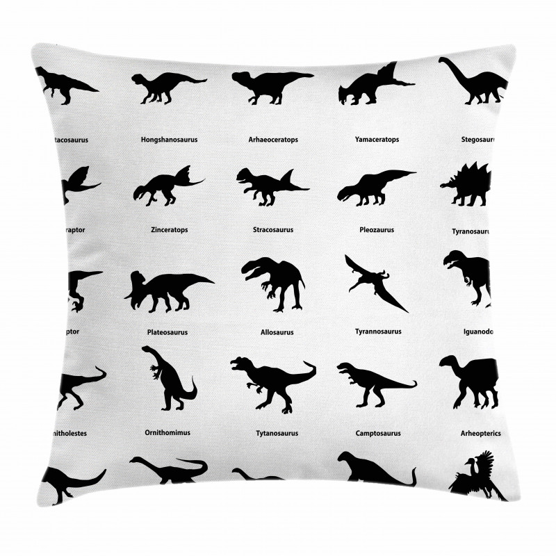 Evolution of Wildlife Pillow Cover