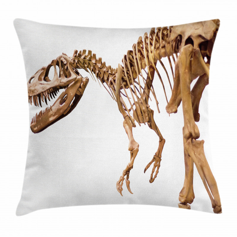 Archeology Theme T-Rex Pillow Cover