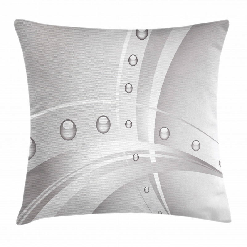 Lines Curves Balls Pillow Cover