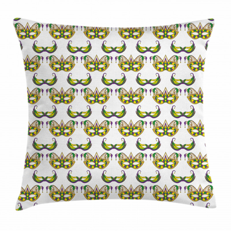 Mask Pattern Pillow Cover