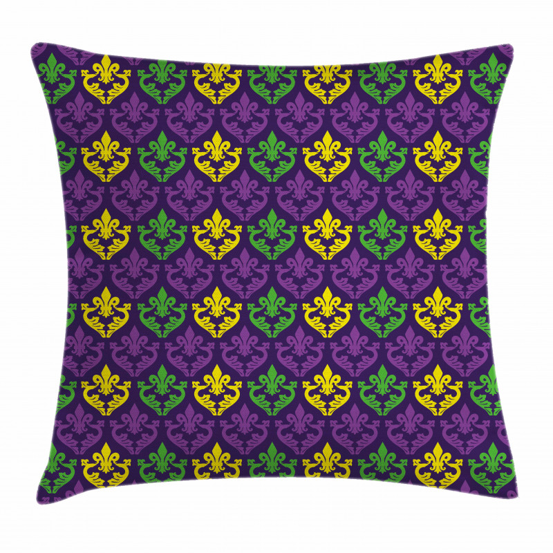 Antique Motifs Tile Pillow Cover