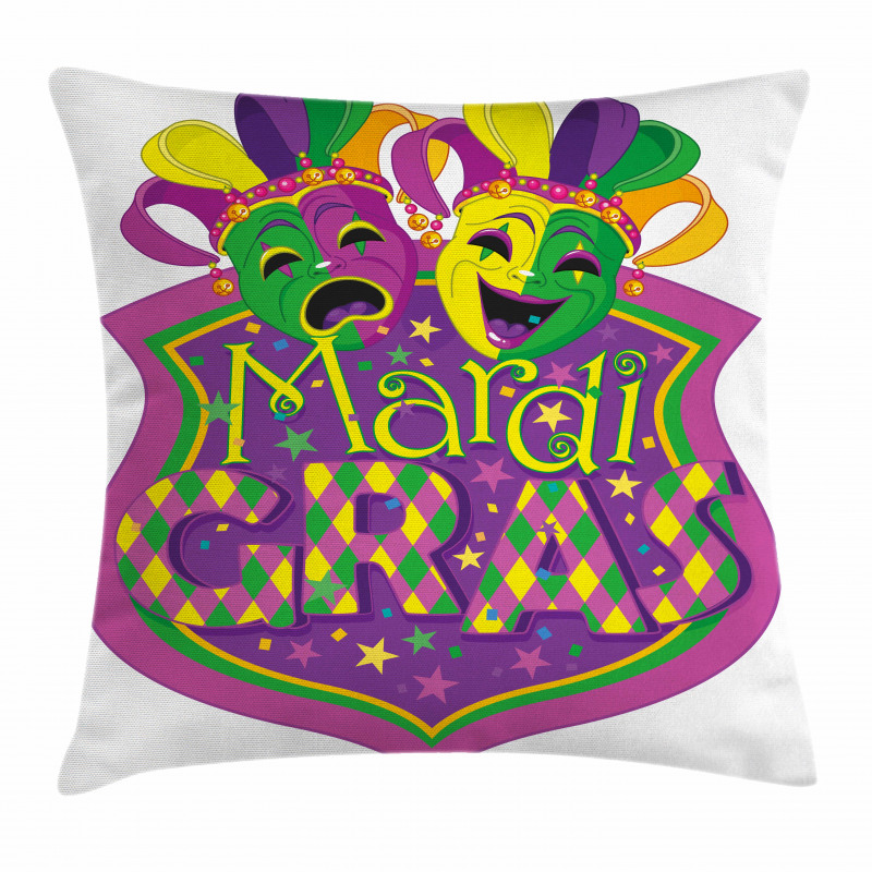 Carnival Blazon Art Pillow Cover