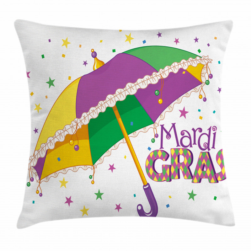Umbrella Stars Fun Pillow Cover