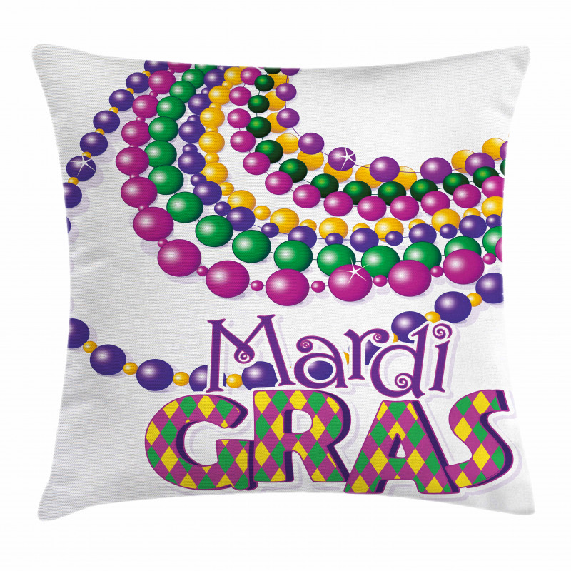 Party Beads Patterns Pillow Cover