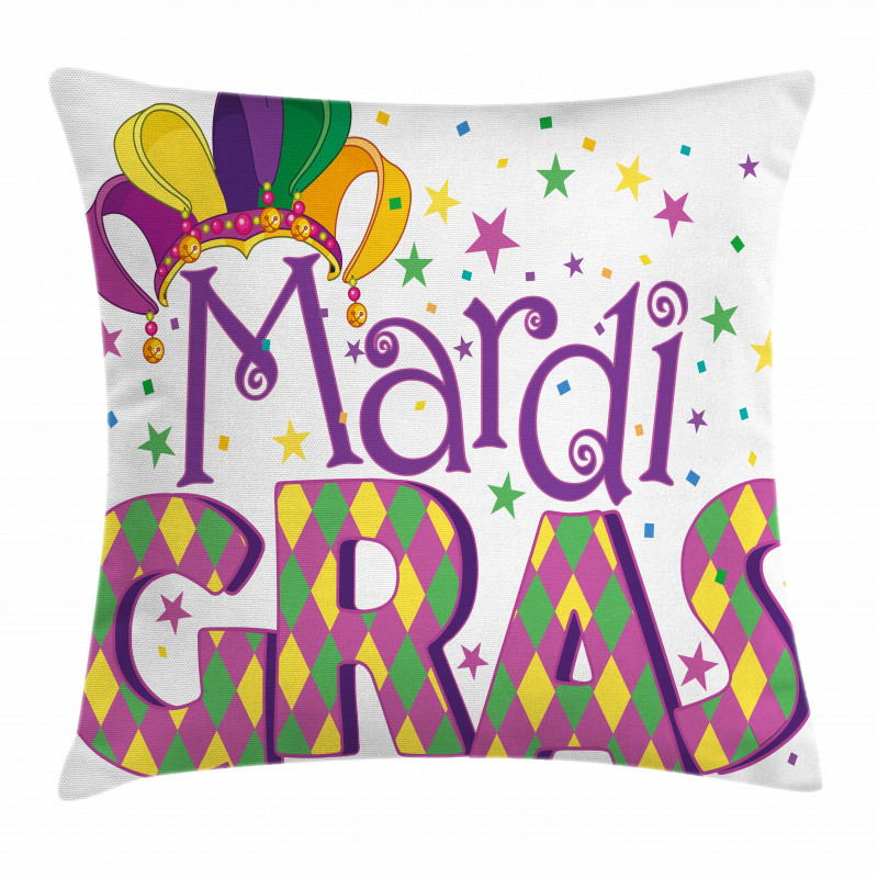 Joyful Party Theme Pillow Cover