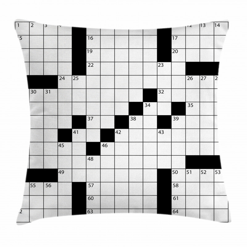 Game Grid Pillow Cover