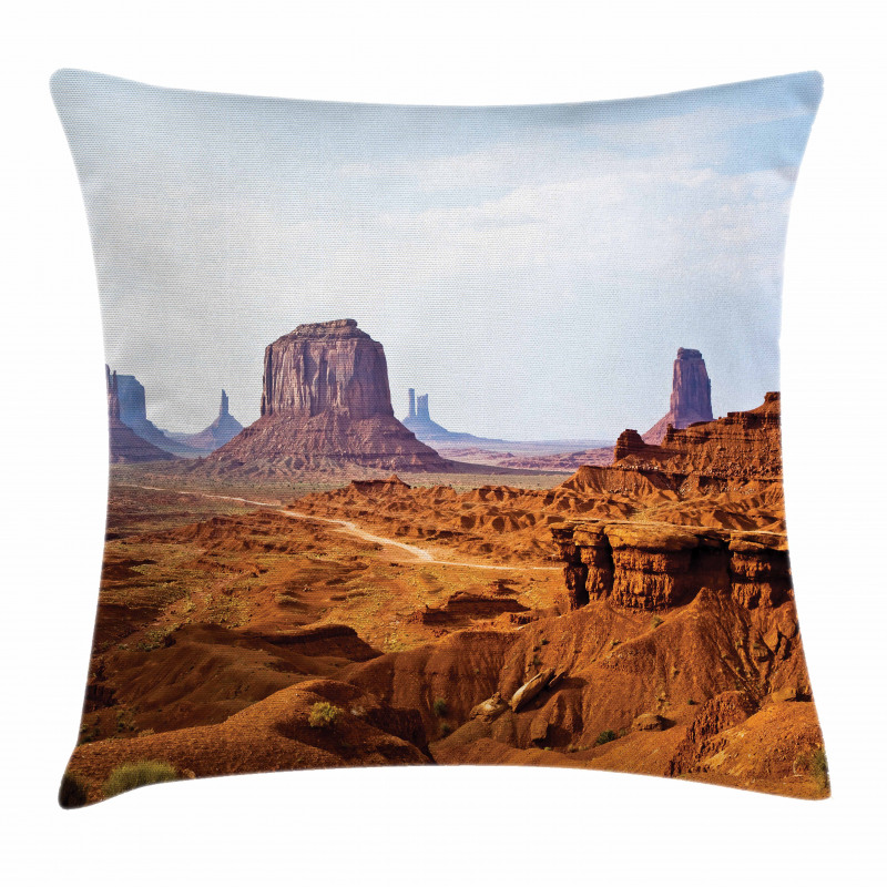 Merritt Butte Sandstones Pillow Cover