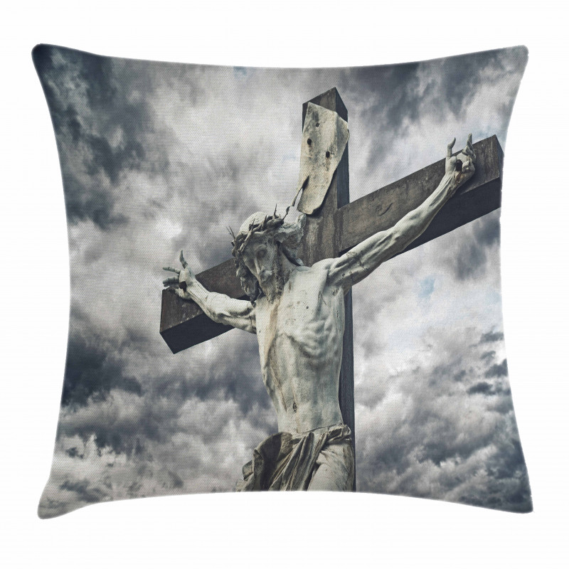 Stormy Dramatic Cloudscape Pillow Cover