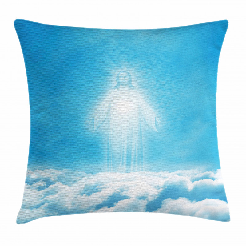 Above the Clouds Ancient Scene Pillow Cover