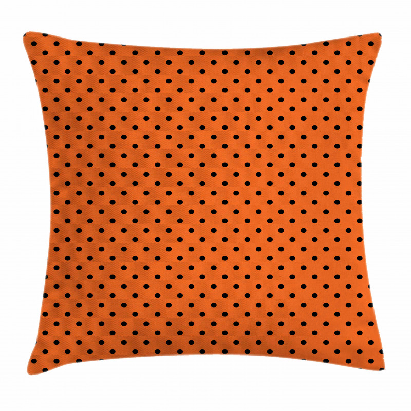 Vintage Polka Dots Tile Pillow Cover