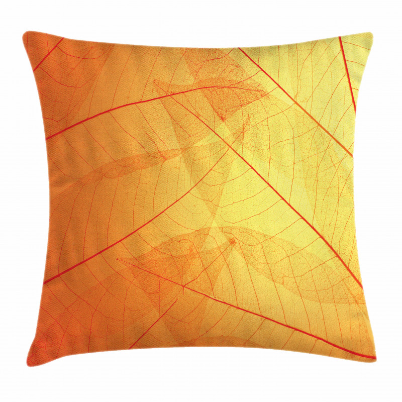 Autumn Nature Dry Leaves Pillow Cover