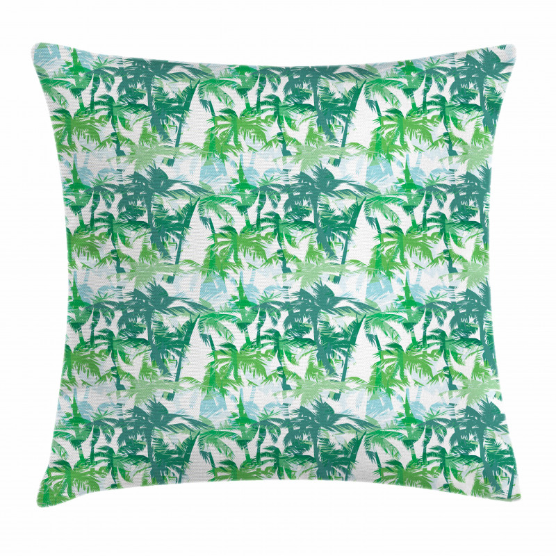 Exotic Fantasy Jungle Pillow Cover