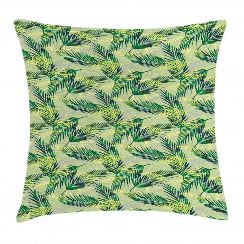 Rainforest Foliage Pillow Cover