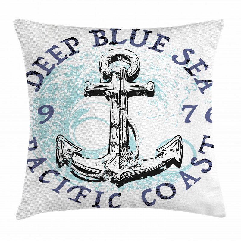 Pacific Coast Emblem Pillow Cover