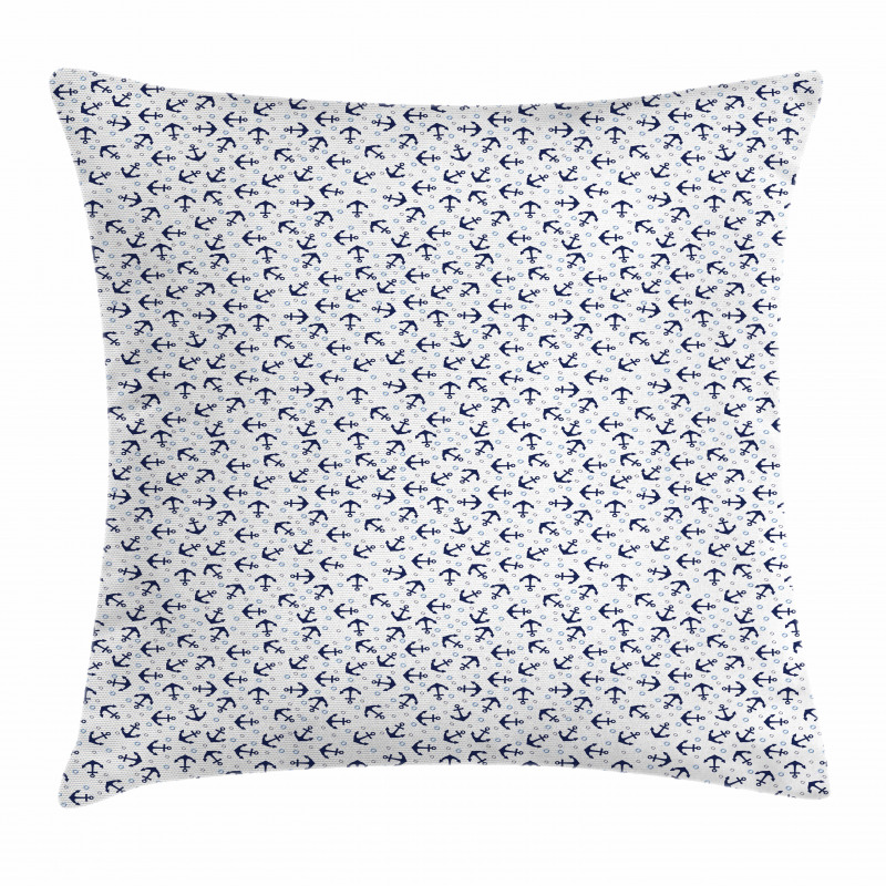 Dark Blue Marine Pillow Cover