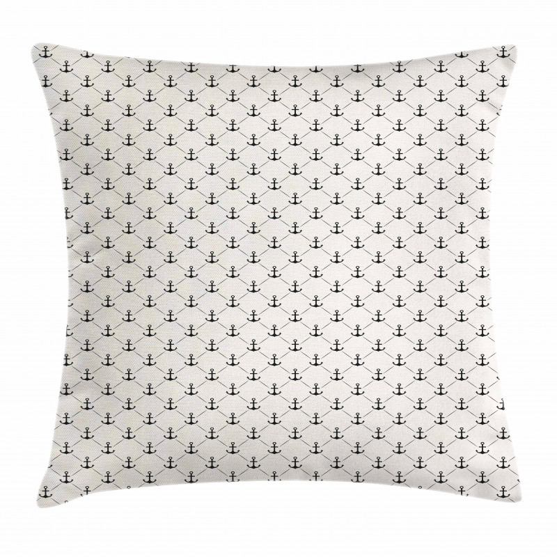 Retro Marine Style Pillow Cover