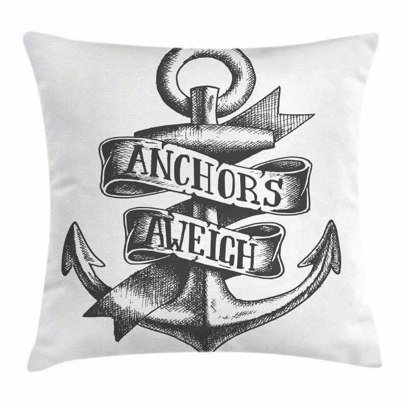 Tattoo Style Old Pillow Cover