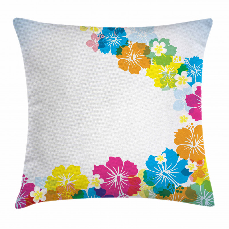 Polynesian Spring Aloha Pillow Cover