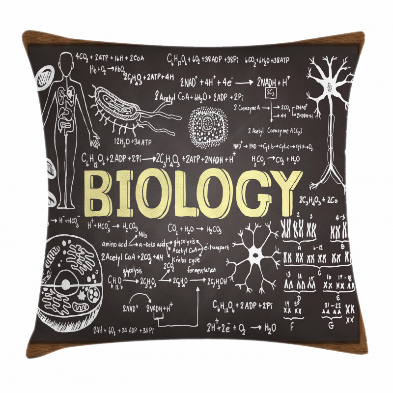 Biology Pillow Cover