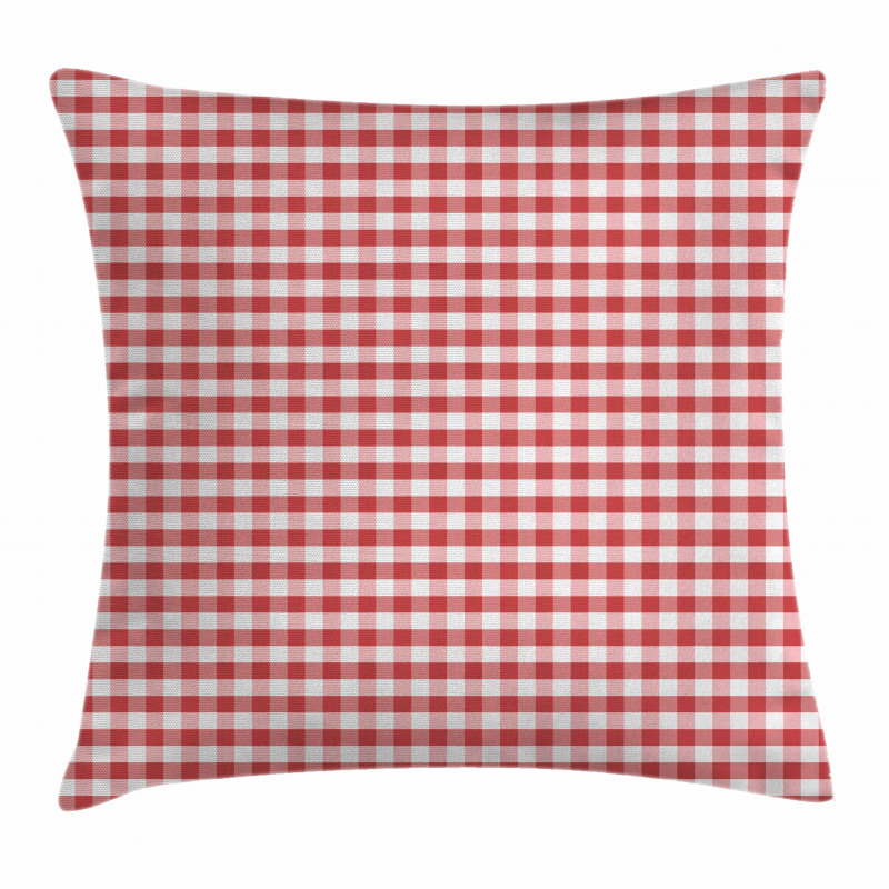 Traditional Gingham Pillow Cover